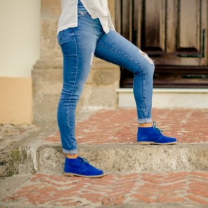 Ботинки  Клейн-синие  Женские