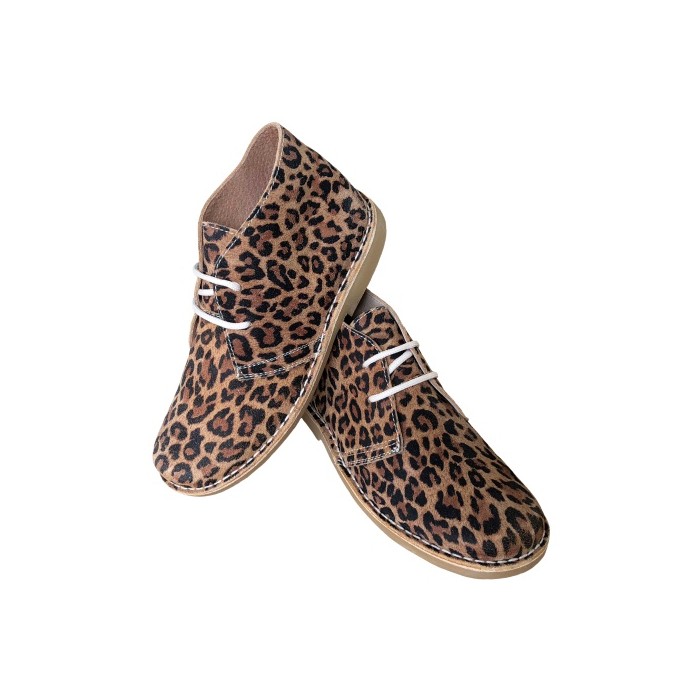 Leopard Desert boots for Women