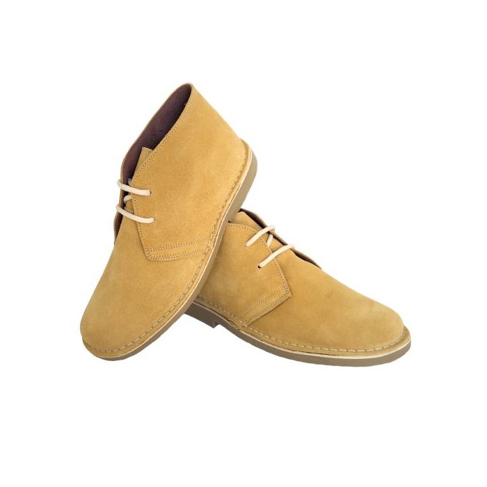 Men's Desert boots in Honey color
