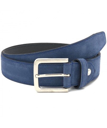 Ceinture Jean en croûte de cuir