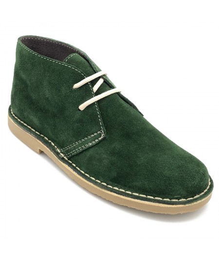 green desert boots mens