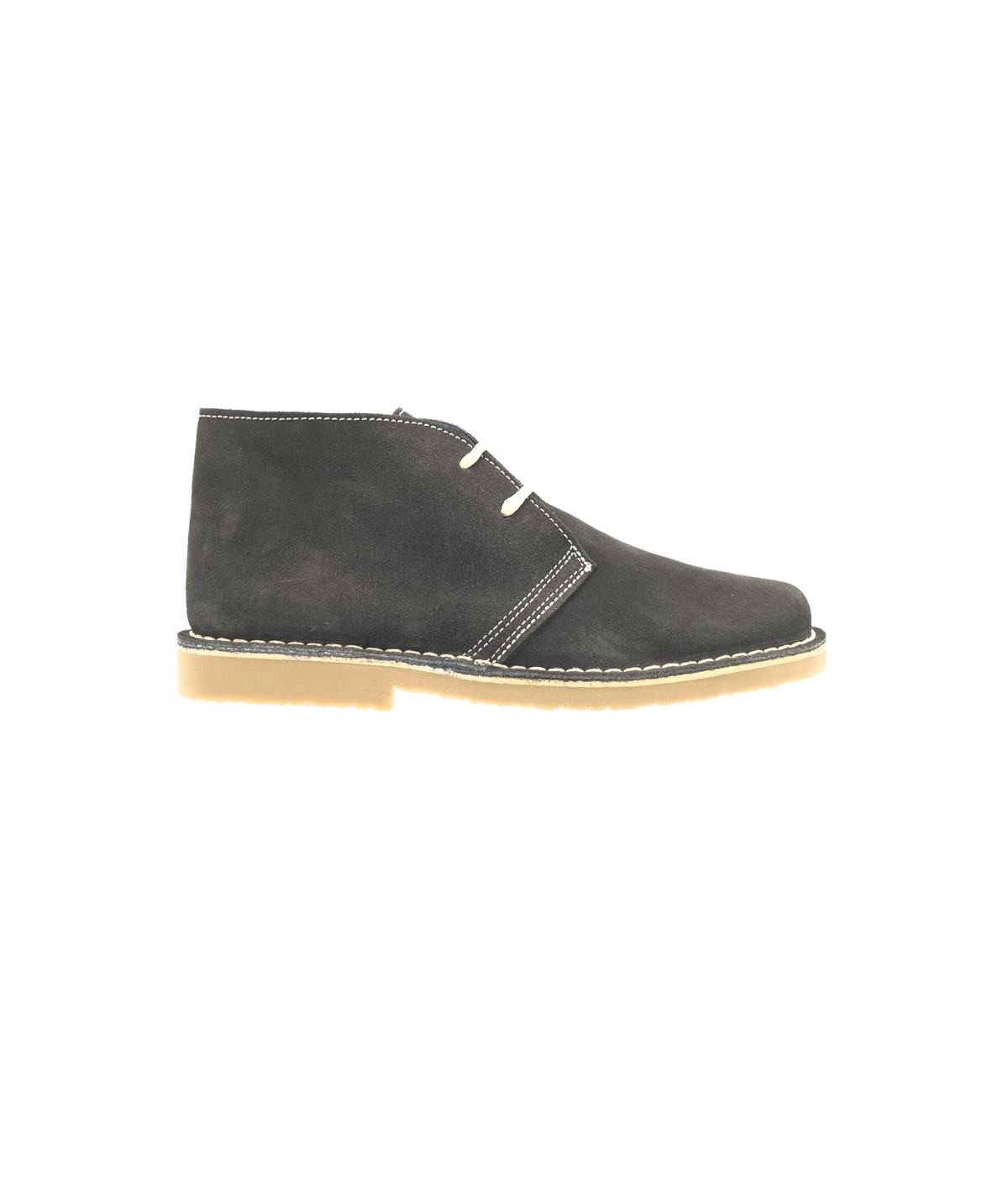 Desert boots in Gray color for men. They will become your favorites.