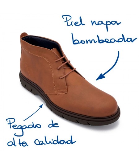 Botas "Angus" color castaño