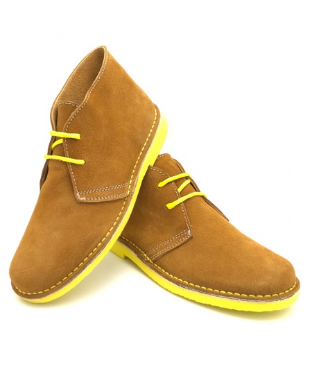 Whisky & Yellow boots for women