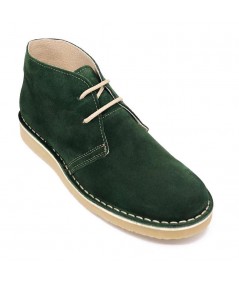 Women's Green Desert Boots with Dover Sole