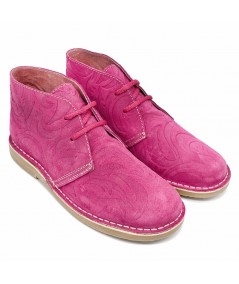 Botas safari Barroco Fuxia de mujer