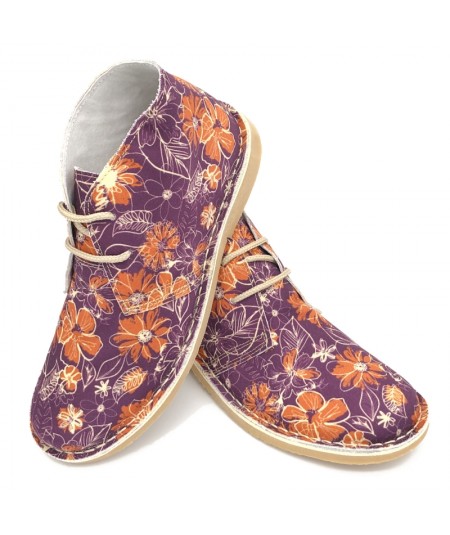 HAWAI desert boots in purple