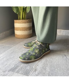 Ботинки HAWAI зеленого цвета