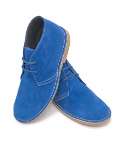 Desert boots homme bleu Klein