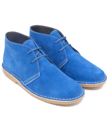 Мужские ботинки Klein синего цвета