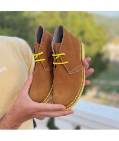 Whisky & Yellow boots for women