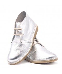 Stellar boots in silver color