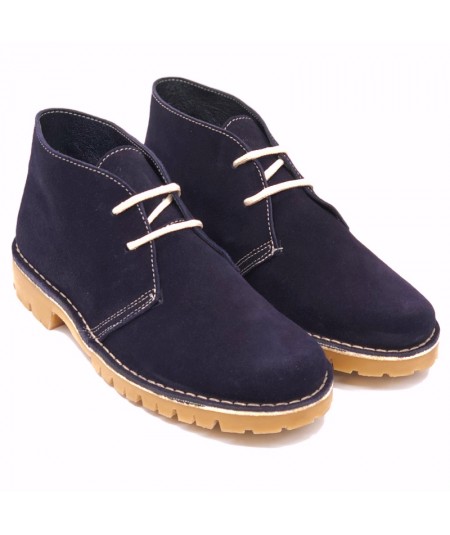 "Caminito del Rey" navy blue boots for men