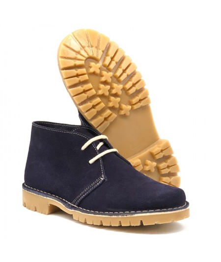 "Caminito del Rey" navy blue boots for men