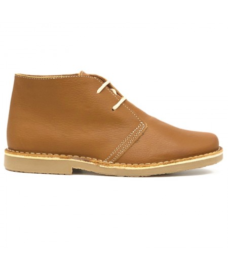 Camel Silk nappa boots for women