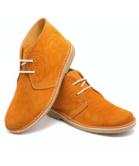 Stiefel "Barock" orange Farbe für Männer
