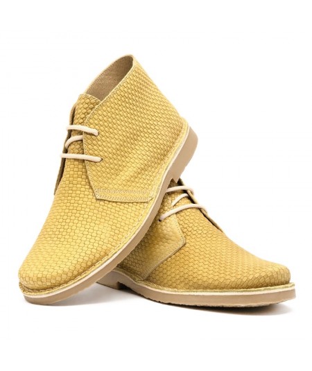 GOMERA mustard color boots for men