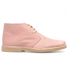 GOMERA pink desert boots for men