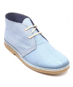 GOMERA light blue desert boots for men