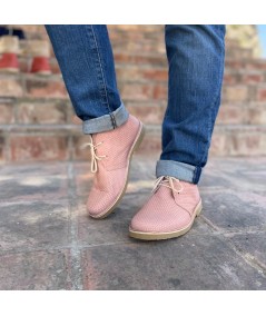 GOMERA pink desert boots for men