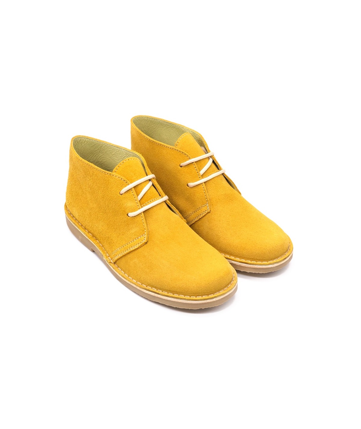 Women Ochre Desert boots