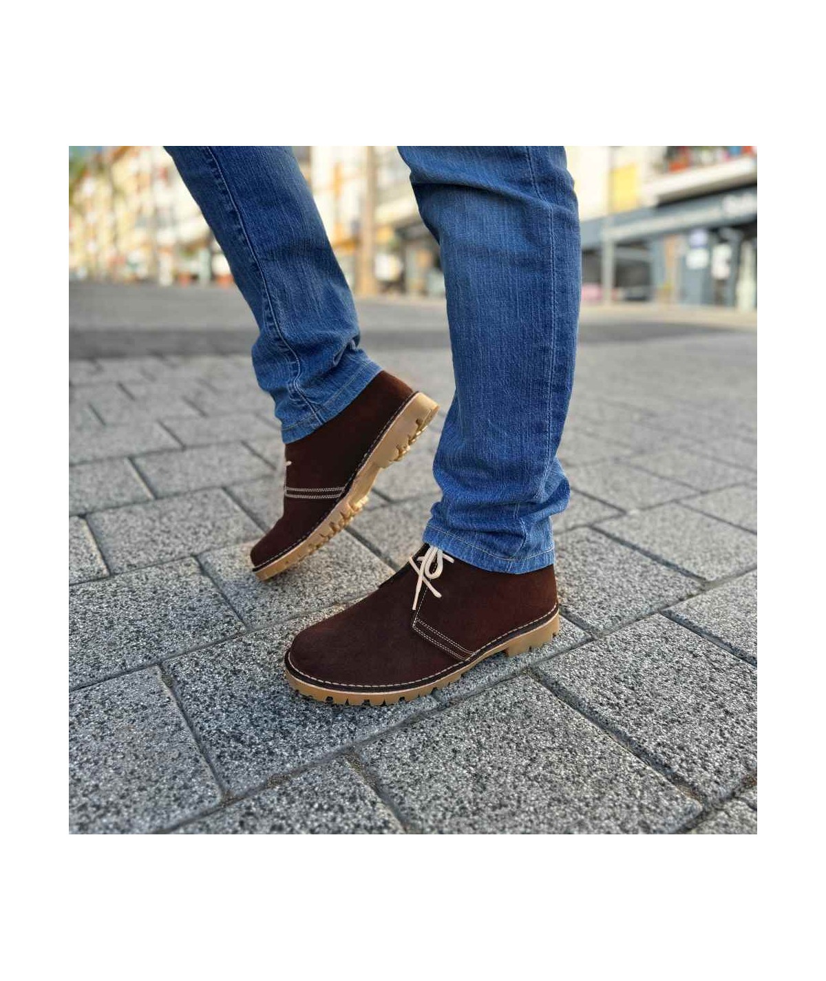 Caminito Boys Beige Leather Boots