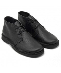 Pisamierdas "Ramone" Edition, en napa seda negra para mujer