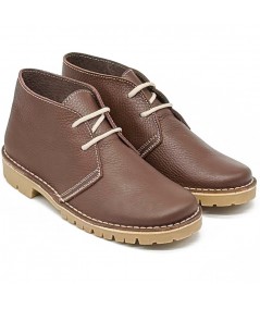 Botas "Caminito del Rey" napa Seda marrón para mujer