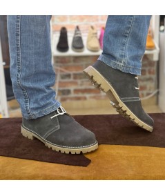 Desert Boots in Grau mit "Caminito del Rey"-Sohle für Herren
