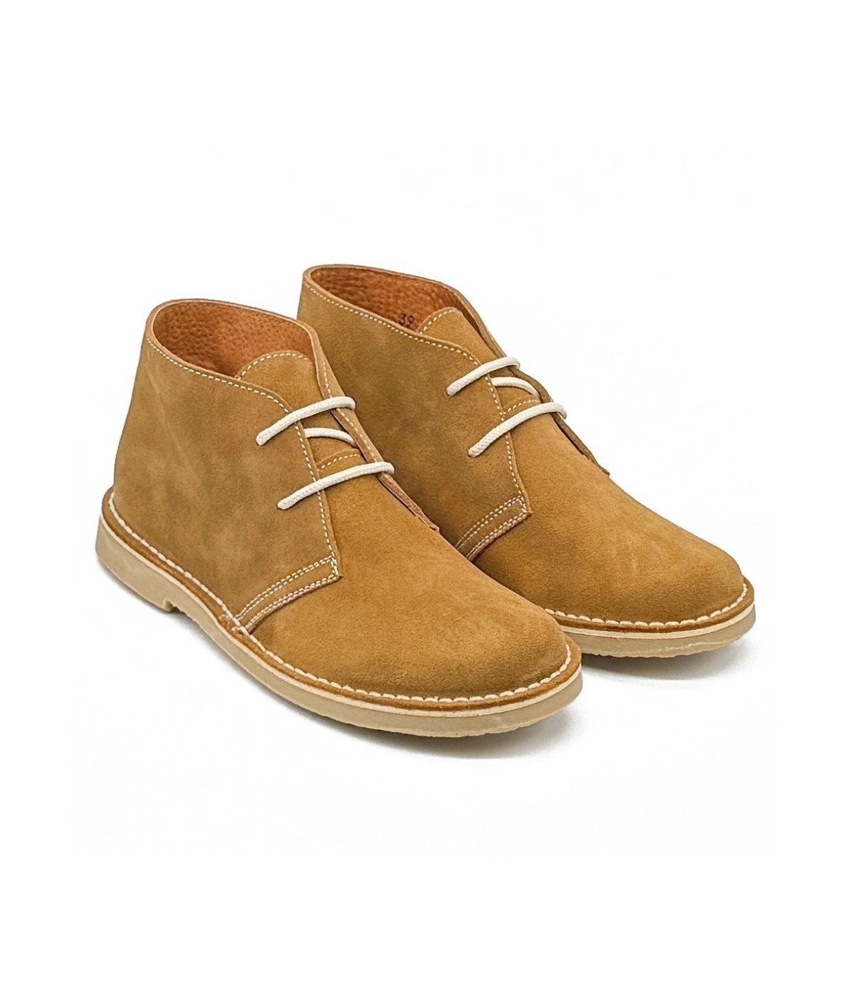 Damen Desert Boots in Whiskyfarbe