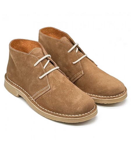 Botas safari color visón para hombre
