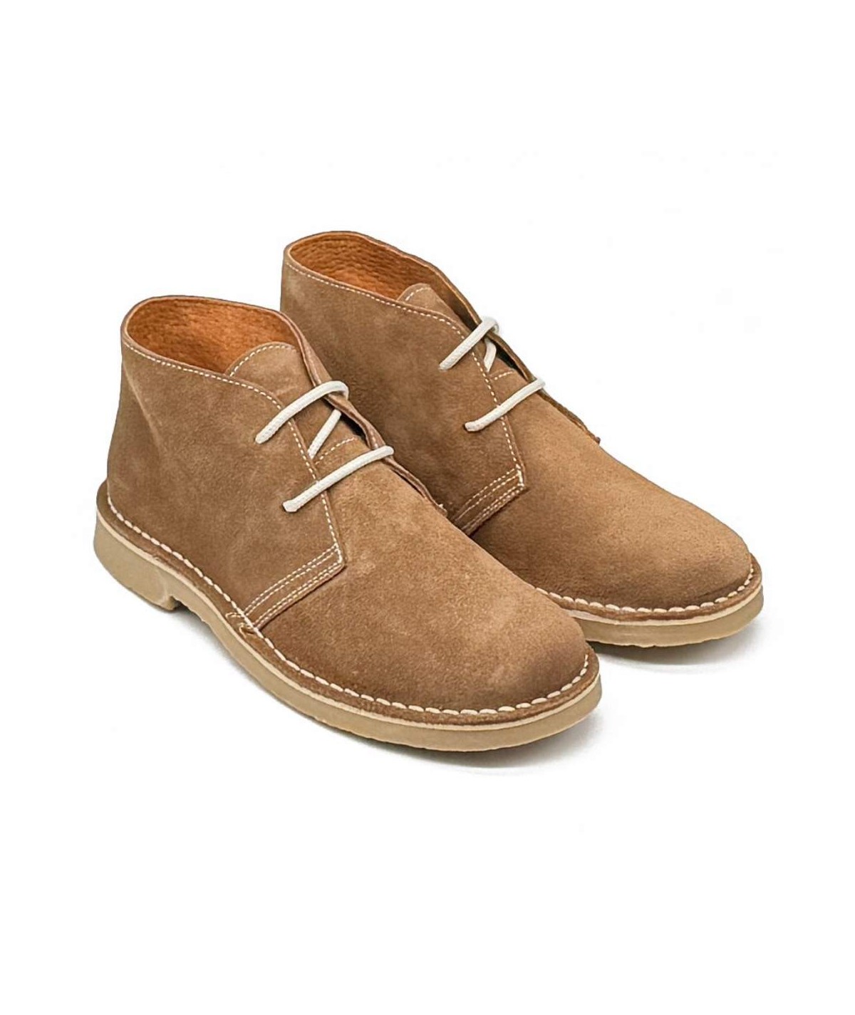 Botas safari color visón para hombre