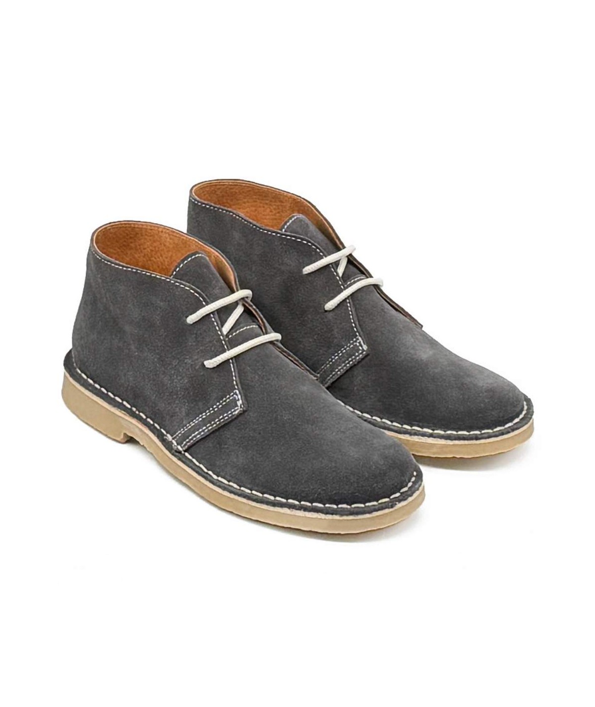 Bottes du désert grises pour hommes
