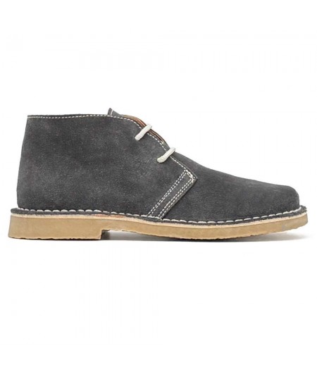 Botas safari cinzentas para homem