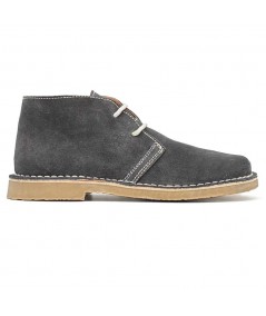 Graue Desert Boots für Herren