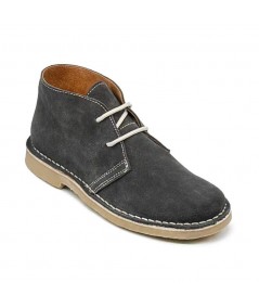 Graue Desert Boots für Herren