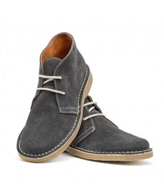 Botas safari cinzentas para homem