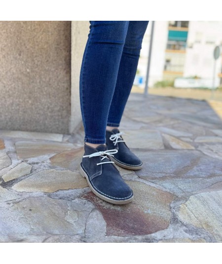Women's Grey Desert Boots