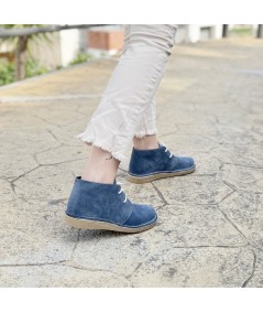 Jeans Damenstiefel mit Dover-Sohle