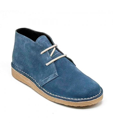 Botas cor Jeans para homem com sola Dover