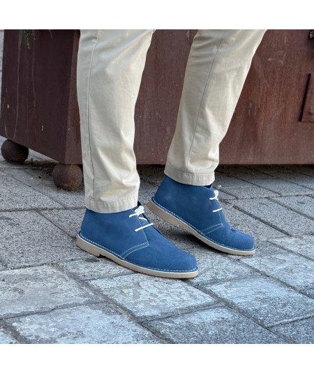 Botas Safari para Homem na cor Jeans
