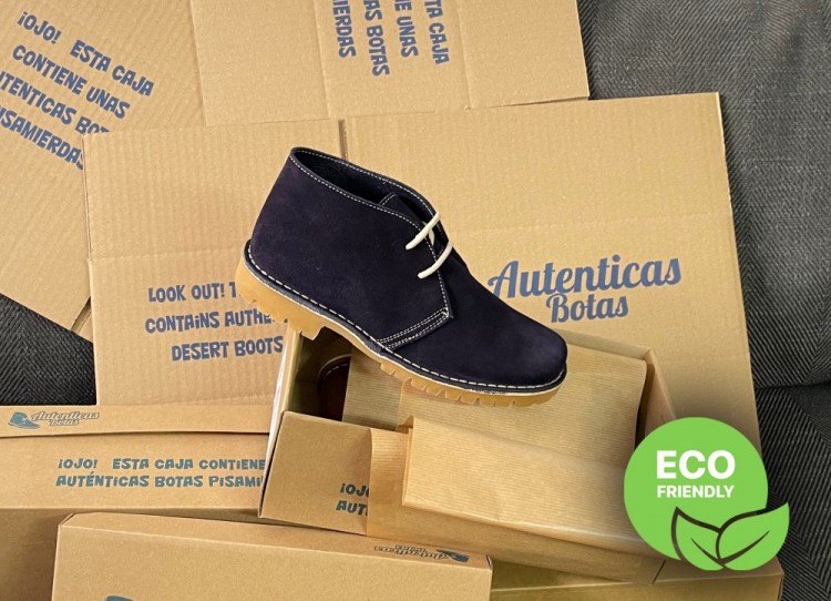 Our Desert boots committed to the environment.